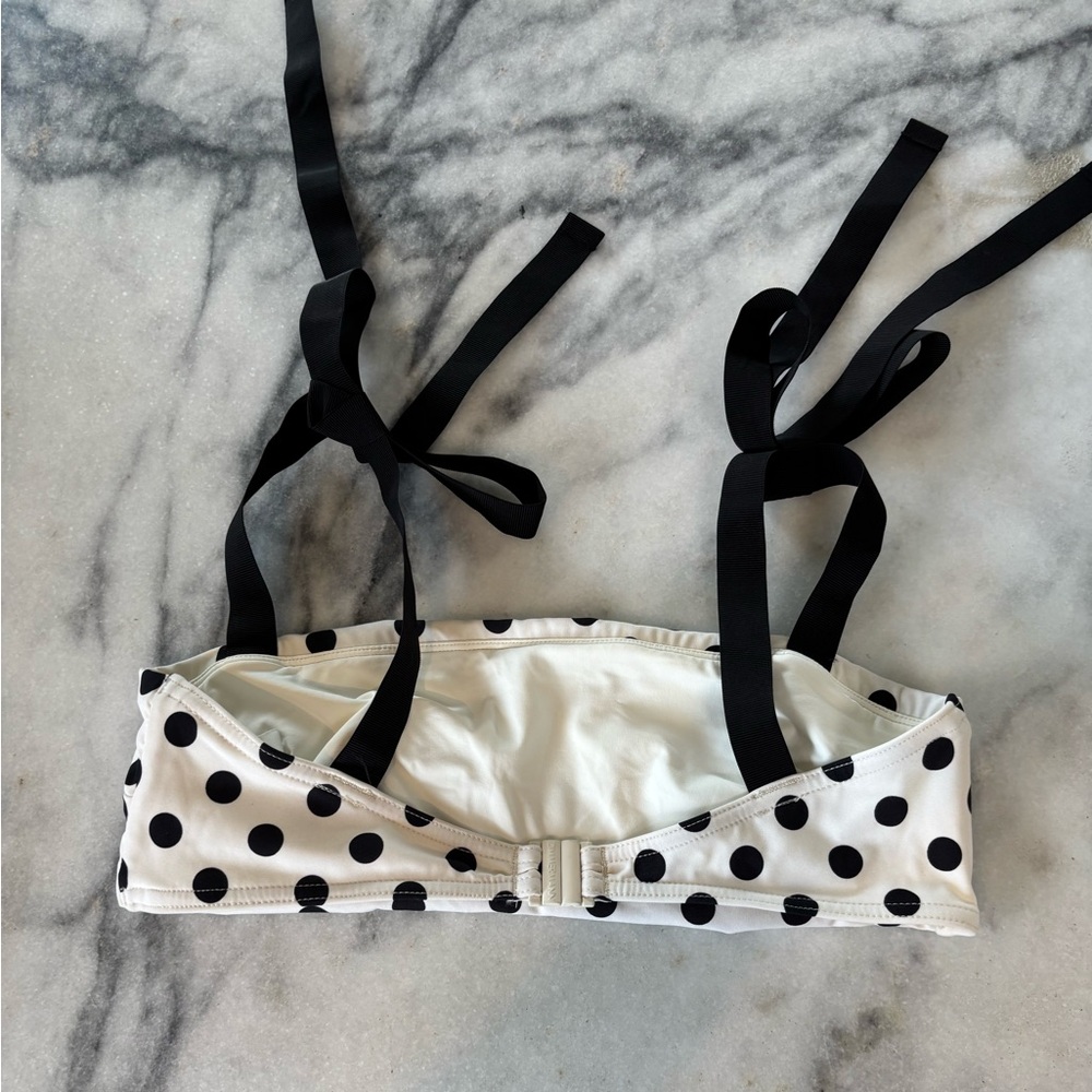 Zimmerman Sculpt Tie Bandeau Swim top Sz 4-6 - Picture 6 of 6